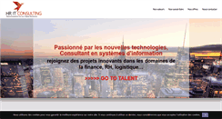 Desktop Screenshot of hr-itconsulting.com